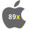 Aplicativo 89x para iOS